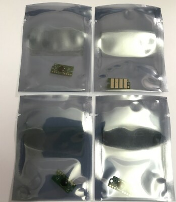 (New Firamware) Toner Chip (BCMY) for Dell C2660dn, C2665dnf Color Laser Printer