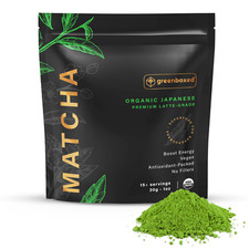   100 Pure USDA Organic Matcha Green Tea Powder Japanese Premium Grade 1 oz.   