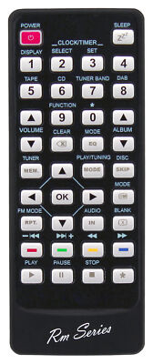 RM Serie Fernbedienung passend für Sony CMTGPX7 CMTGPX9DAB CMTGPZ6 CMT-GPZ6 CMT-GPZ7