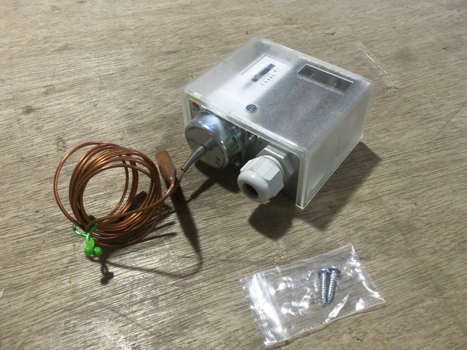 New INTEC Controls NTF-3/US Low Temperature Cut Out Thermostat | eBay