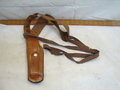 Bianchi Leather Shoulder Gun Holster X-15 Medium Pistol X15