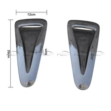 For Nissan GT-R R35 2008-15 Carbon Fiber Hood Vent Insert Bonnet Air Intake Duct