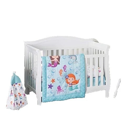 Chicas Vida Marina Juegos de Cama Conjuntos de Ropa de cama de vivero