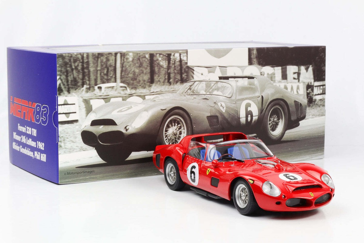 【激レア】BBR 1/18 Ferrari 330 TRI 24h LeMans 1:18 Ferrari 330 TRI #6 Winner 24h LeMans 1962 Gendebien