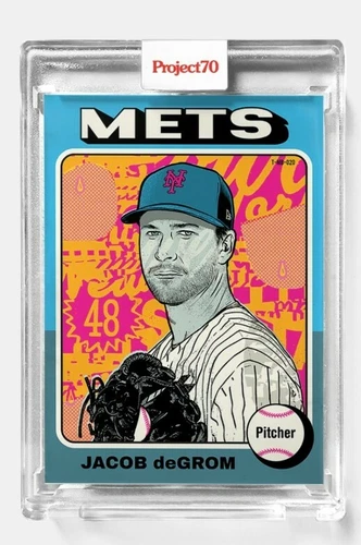 2021 Topps Project70 Jacob Degrom #888  By Morning Breath New York Mets PR:672