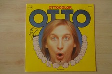 Otto Waalkes Autogramm signed LP-Cover "Ottocolor" Vinyl