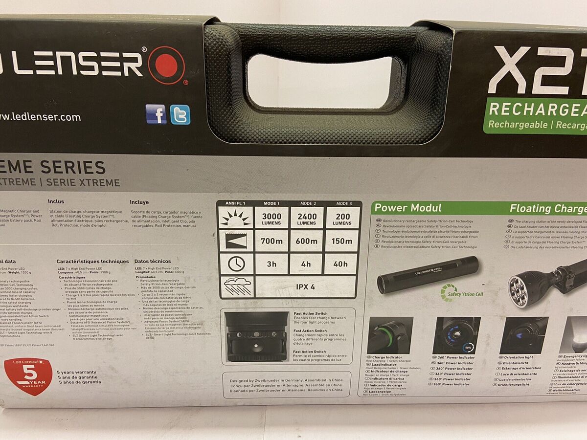 Led Lenser X21R.2 Xtreme Series | eBay Led Lenser X21R.2 Xtreme Series | eBay