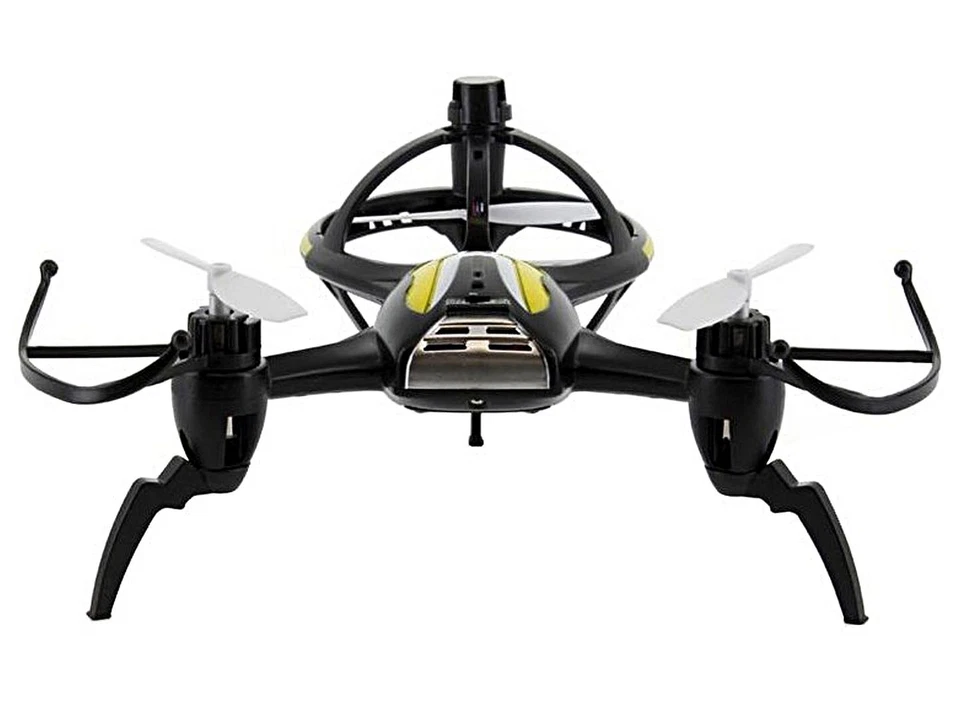 Alien Spaceship SYMA X51 RC Drone Flip LED UFO Dual Speed 4CH Helicopter, Black - Image 3 of 4