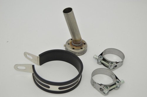 Suzuki GSF1250 Bandit Exhaust SP Engineering Black Round Big Bore XLS 2007-2015 - Picture 3 of 9
