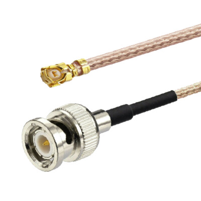 BNC Stecker to IPEX IPX U.FL Mini PCI Buchse RG178 Koaxial Extension Kabel 10CM
