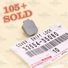 New Genuine OEM Toyota 4Runner 03-09 Shift Lock Release Button Cover 33554-35080
