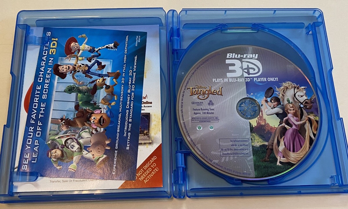 Disney Blu-ray4点セット blu ray/ dvd, tangled, 4 disc set, disney, vg/ex | eBay