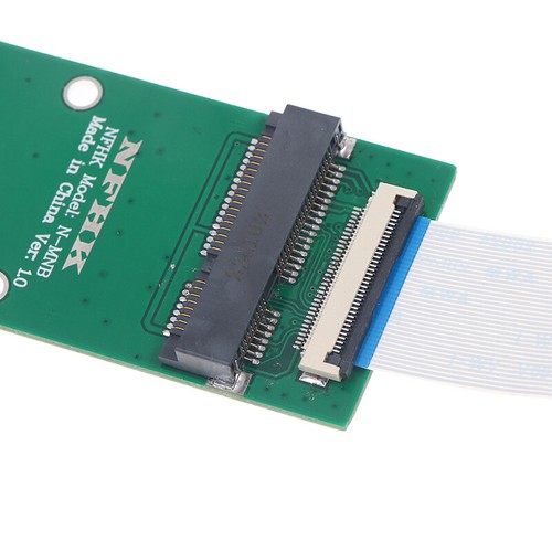 Mini PCIe WiFi card to A+E E key M.2 WiFi network card adapter extension cable - Photo 6/12