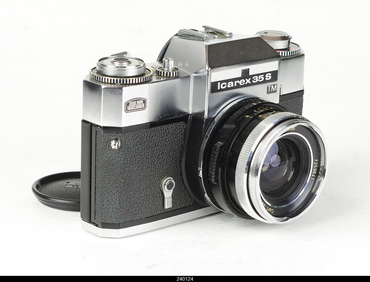 ZEISS IKON icarex 35S ＋Tessar50/2.8＋革ケース Zeiss Ikon Icarex 35 S TM SLR Film Camera M42 Tessar 2.8/50 in