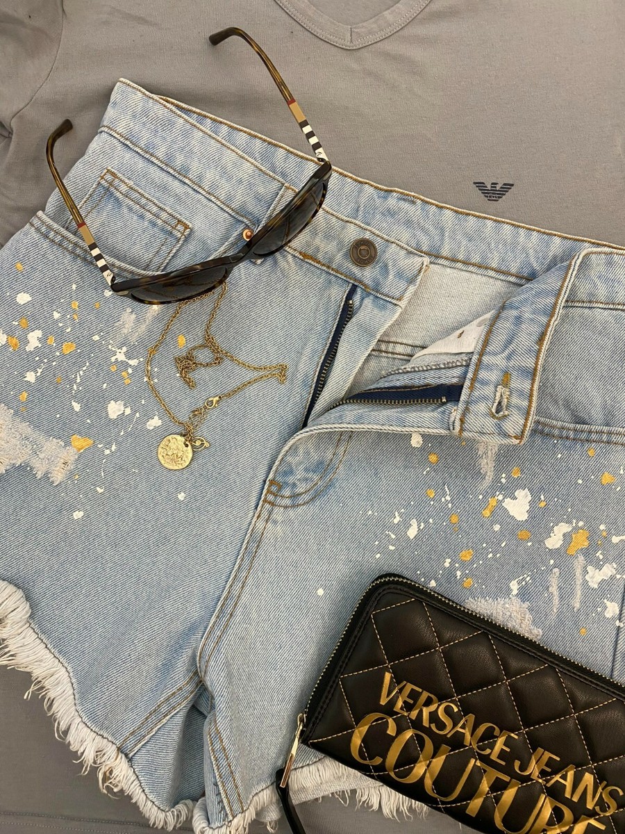 パンツ archive D&G dolce&gabbana Painted Denim ?media_id=3296385123242084789