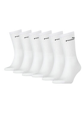Puma Sportsocken Tennissocken Crew Tennis Socken für Damen und Herren 6 Paar