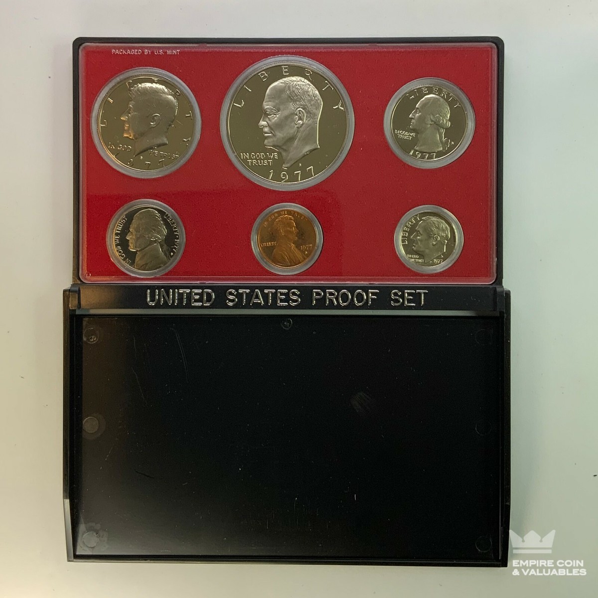 コレクション United Stats Proof Set 1977 1977 S Proof Set Original Box 6 Coins US Mint | eBay