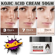 Kojic Acid Face Cream For Dark Spot Skin Whitening and Brightening Alpha Arbutin