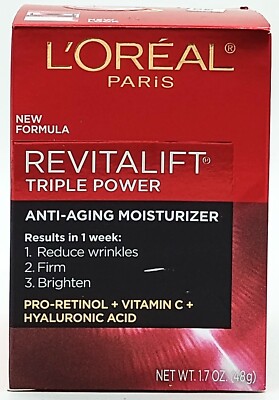 L'Oréal Revitalift Triple Power Anti-Aging Moisturizer 1.7 fl. oz.