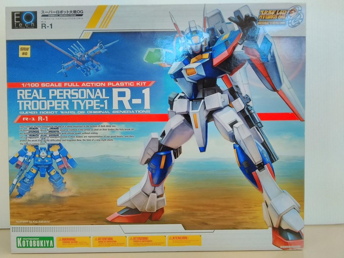 Kotobukiya Super Robot Wars Og 1/100 R-1 | eBay