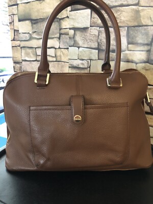 Calvin Klein handbag brown leather