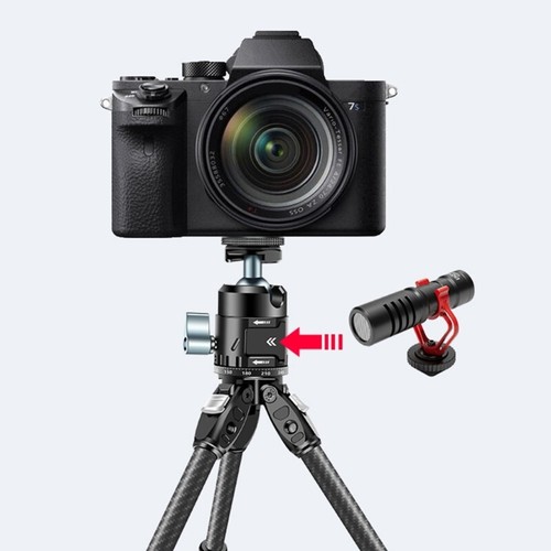 Aluminum 1/4inch Hotshoe Mount Adapter for DSLR Cameras and Accessories - Zdjęcie 5 z 8