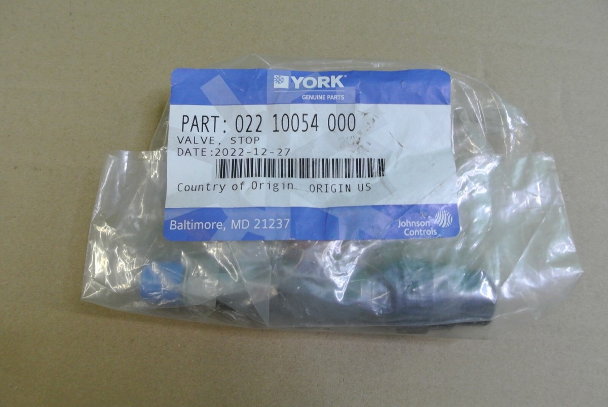 YORK 022 09573 000 2 inch Stop Valve for sale online | eBay