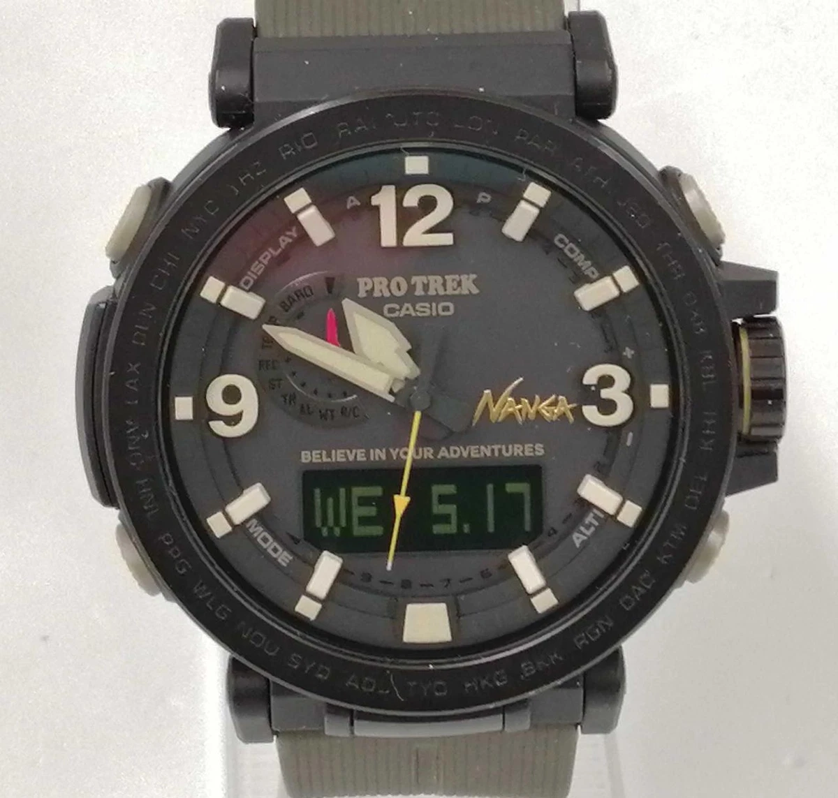 Casio Nanga Prw-6630Na Quartz Analog Watch