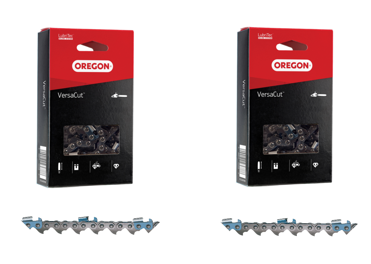 2-Pack .404 Pitch .063 Gauge 122 DL Micro Chisel Skip Chains