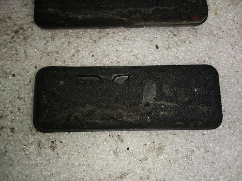 96-01 Dodge Ram—"Laramie SLT" Cab Roof Post Badge Emblems OEM - Picture 6 of 8