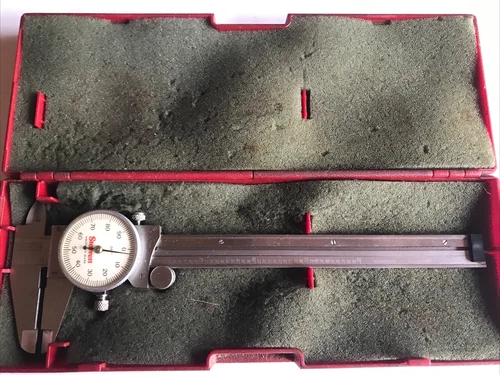 Starrett 120A-6 Dial Caliper - White