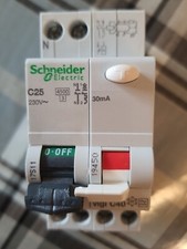 Schneider19450  Blocco Differenziale Uscita a Valle 1P+N-25A-30mA-A