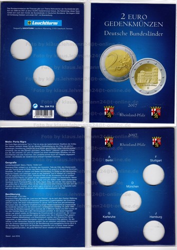 Leuchtturm Sammelkarten für 5x 2,00€, AUSWAHL 2006-2022, auch Neutral/8er Sätze - Bild 13 von 19