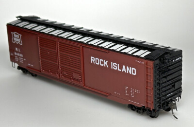 Kadee 6713, H0, 50' PS-1 Boxcar, Rock Island, Double 15' Door, Fertigmodell