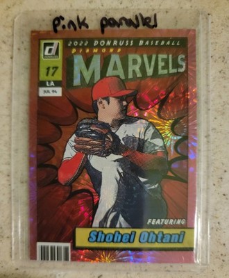 2022 Panini Donruss - Marvels Shohei Ohtani #M-9 Pink Fireworks