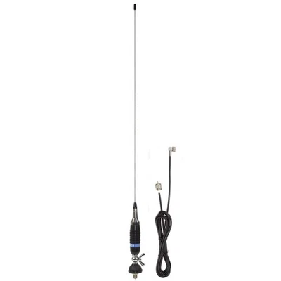 PNI CB antenna S9 length 120 cm, with butterfly mount and 4m RG58