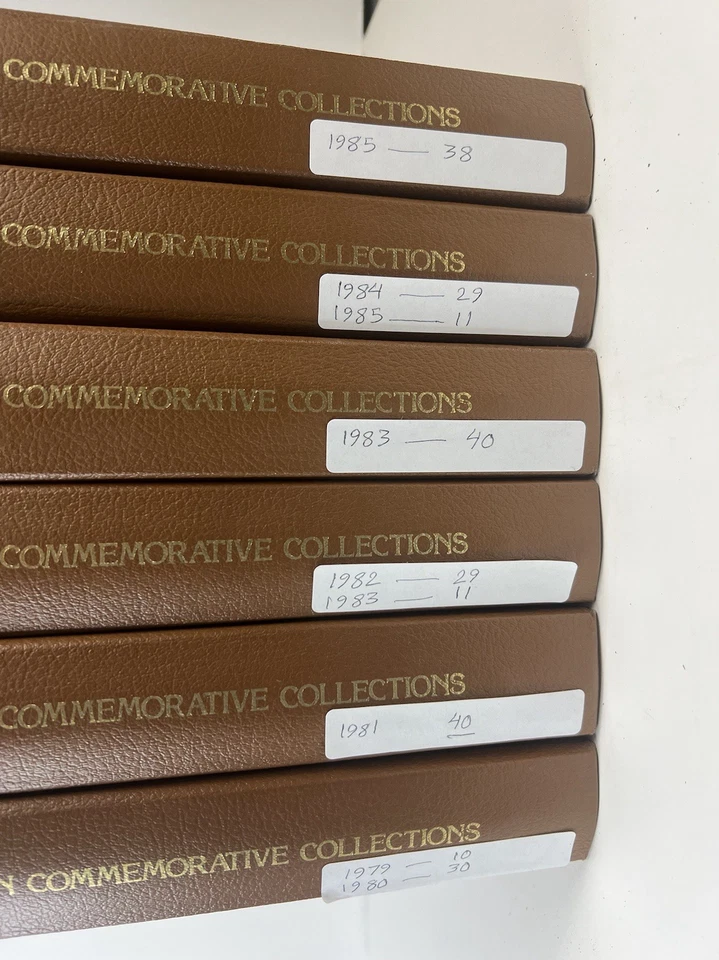 6 Albums- US-MAIL 238 FDC Stamp Sheets American Commemorative Collec. 1979 To 85 - Image 2 of 4