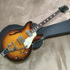 Electric Guitar Epiphone Casino BS 1980s Sunburst Japan Matsumoku S/N 4123545