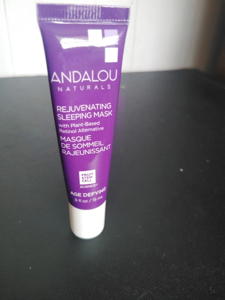 Омолаживающая маска для сна Andalou Naturals альтернатива ретинолу на растительной основе - Изображение 4 из 4