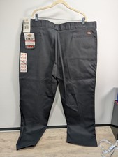 Dickies 874 Work Pants Men's 46x30 Black Original Fit Flex Resists Wrinkles