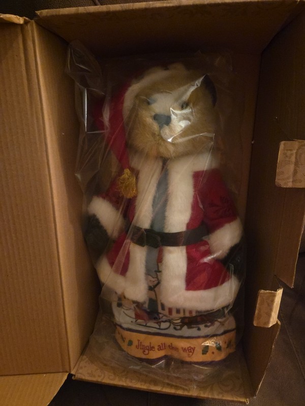 Jim Shore Boyds Sleigh Bells Ring Bear Plush 16" - #4019167