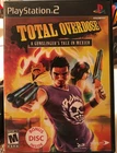 Total Overdose PS2 Complete CIB Pristine Condition Manual Artwork Tested