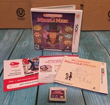 🔥Professor Layton and the Miracle Mask Nintendo 3DS CIB Tested Authentic🔥