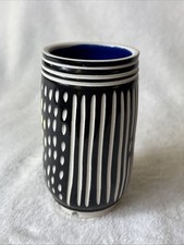 Eileen Goldenberg Studio Pottery Vase 1994 Sg...