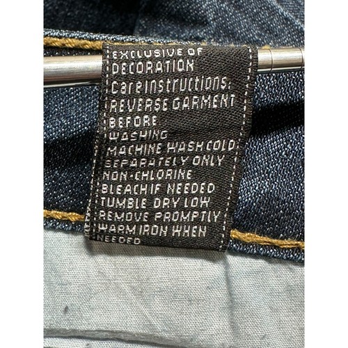 Rampage Jeans Womens 5 Skinny Low Rise Y2K Dark Wash Denim Ankle Zip Detail - Picture 8 of 8