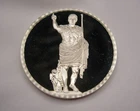 100 Greatest Masterpieces 65g Sterling Silver  J Pinches- Augustus Prima Porta