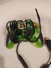 Original Xbox Mad Catz Clear Green Turbo Wire...