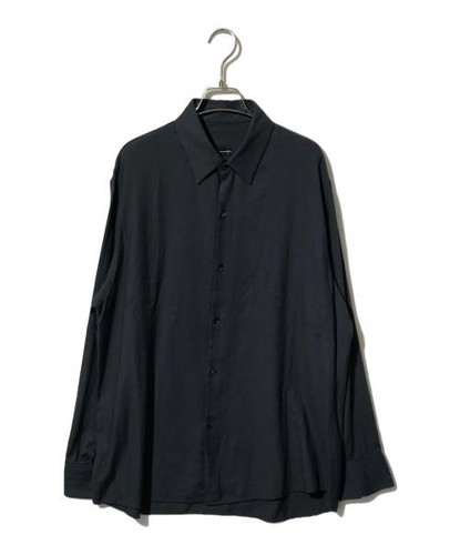 Lad Musician, LAD MUSICIAN RAYON TWILL BIG SHIRT black 2125-113