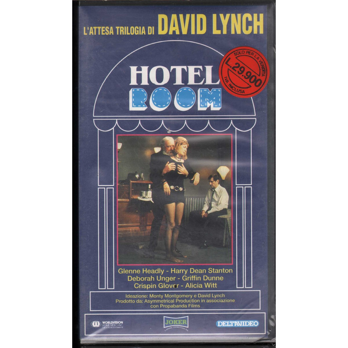 Hotel Room VHS David Lynch Univideo - CD02413 Sealed