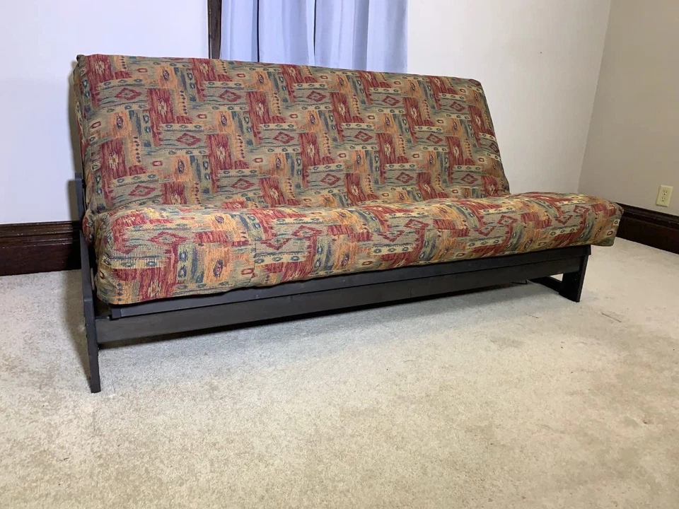 Cubierta de futón solo tamaño completo se adapta a colchón de 6 a 8 pulgadas azteca del sur oculto Zi... Foto 3 de 4